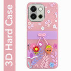 For OnePlus 13S Back Cover Case (3D Cute Cartoons | Hard Back Side Soft | Matte Premium Finish | HD Printing)