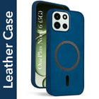 For OnePlus Nord 6 Back Cover Case Leather Finish (MagSafe Compatible Wireless Charging | Soft Touch | Camera Bump Protection)