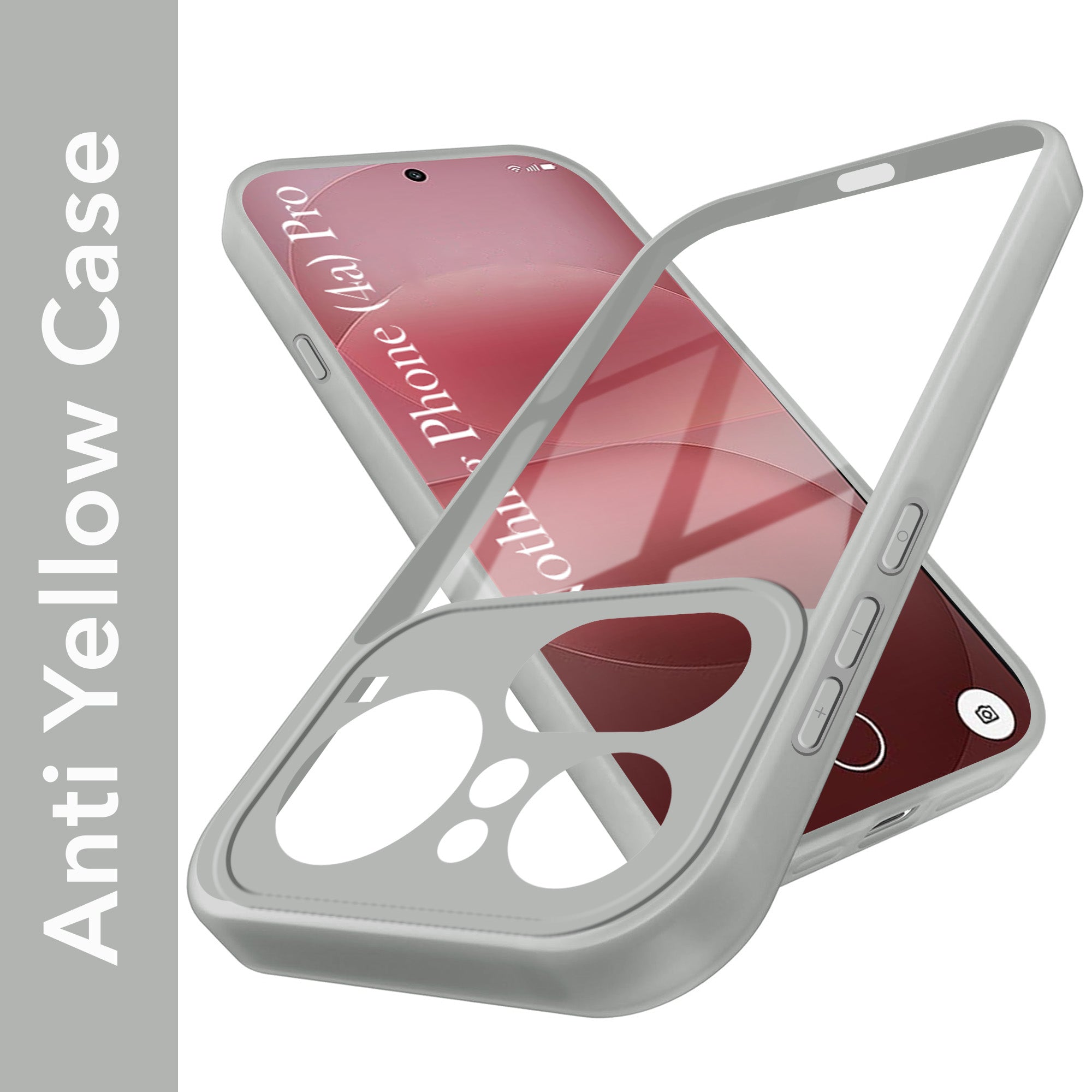 For Nothing Phone 4A Pro 5G Back Cover Case Ultra-Hybrid (Lifetime Anti Yellow | Anti Scratch | Crystal Clear Shockproof)