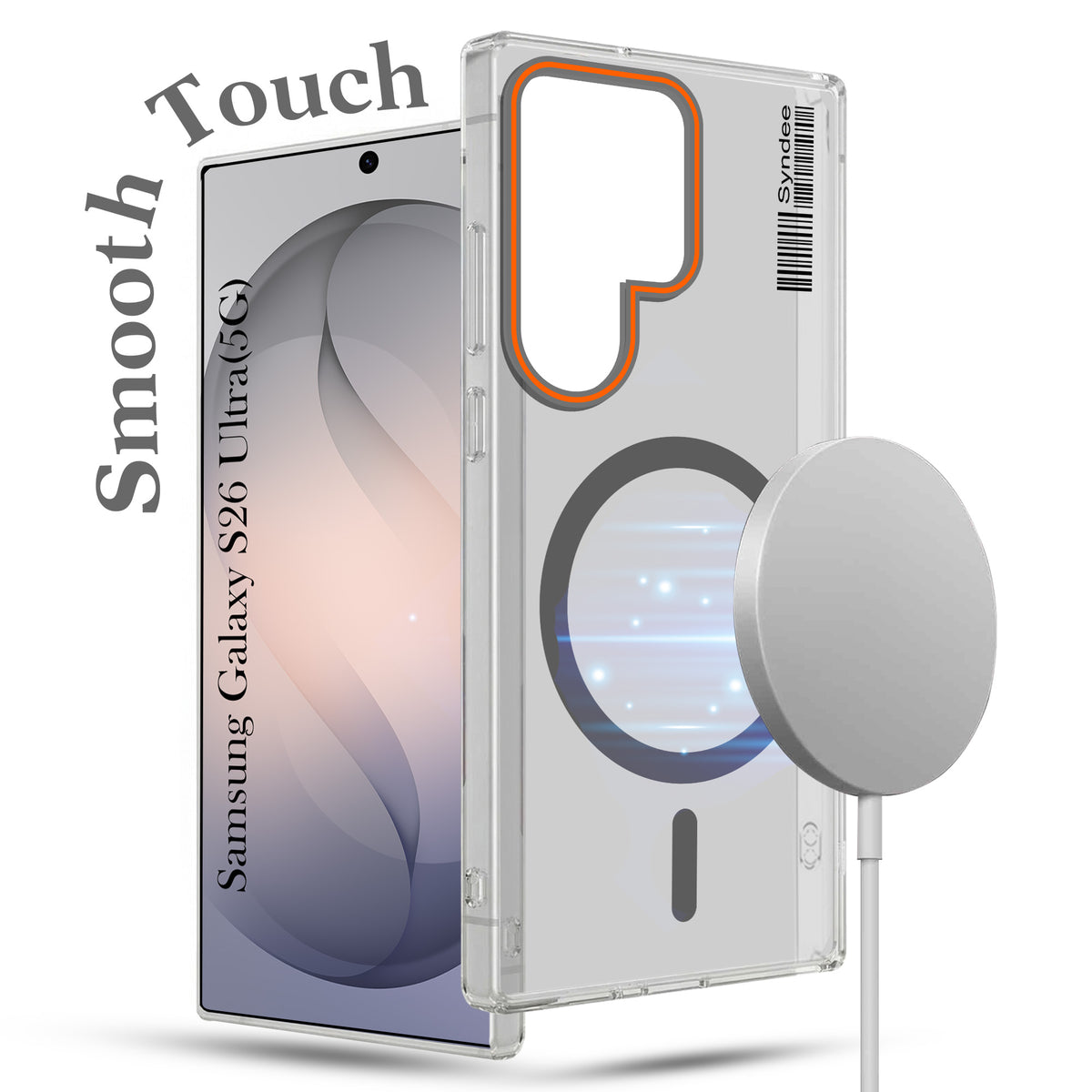 For Samsung Galaxy S26 Ultra Back Cover Case (Soft Touch | Camera Bump Protection | MagSafe Compatible | Matte Finish) (Copy)