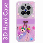 For Vivo X300 Pro Back Cover Case (3D Cute Cartoons | Hard Back Side Soft | Matte Premium Finish | HD Printing)