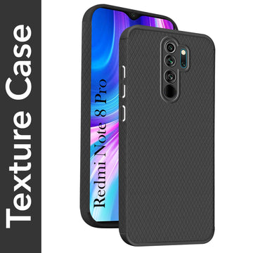 For Xiaomi Mi Redmi Note 8 Pro Back Cover Case (Liquid Silicone | Side Grip | Camera Protection)