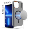 For Apple iPhone 13 Pro Back Cover Case (Soft Touch | Camera Bump Protection | MagSafe Compatible | Matte Finish)