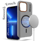 For Apple iPhone 13 Pro Back Cover Case (Soft Touch | Camera Bump Protection | MagSafe Compatible | Matte Finish)