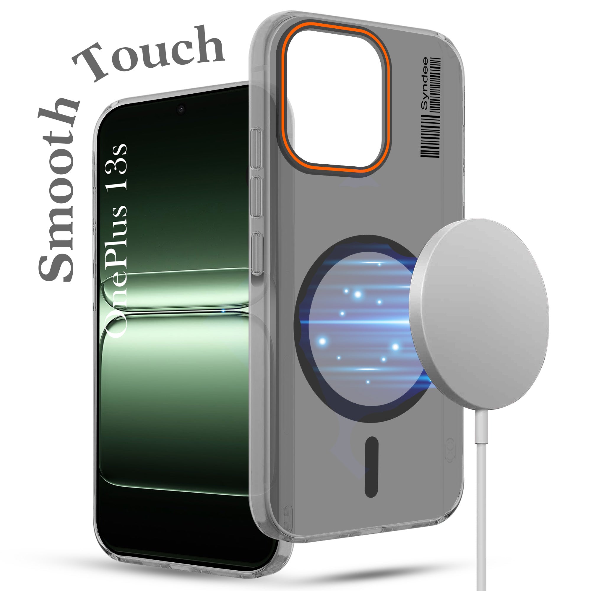 For OnePlus 13S Back Cover Case (Soft Touch | Camera Bump Protection | MagSafe Compatible | Matte Finish)