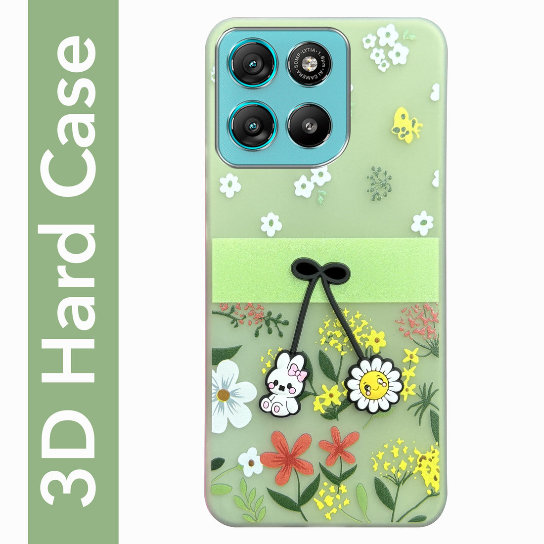 For Motorola Moto G67 Power | G57 Power Back Cover Case (3D Cute Cartoons | Hard Back Side Soft | Matte Premium Finish | HD Printing)