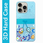 For Apple iPhone 16 Pro Back Cover Case (3D Cute Cartoons | Hard Back Side Soft | Matte Premium Finish | HD Printing)