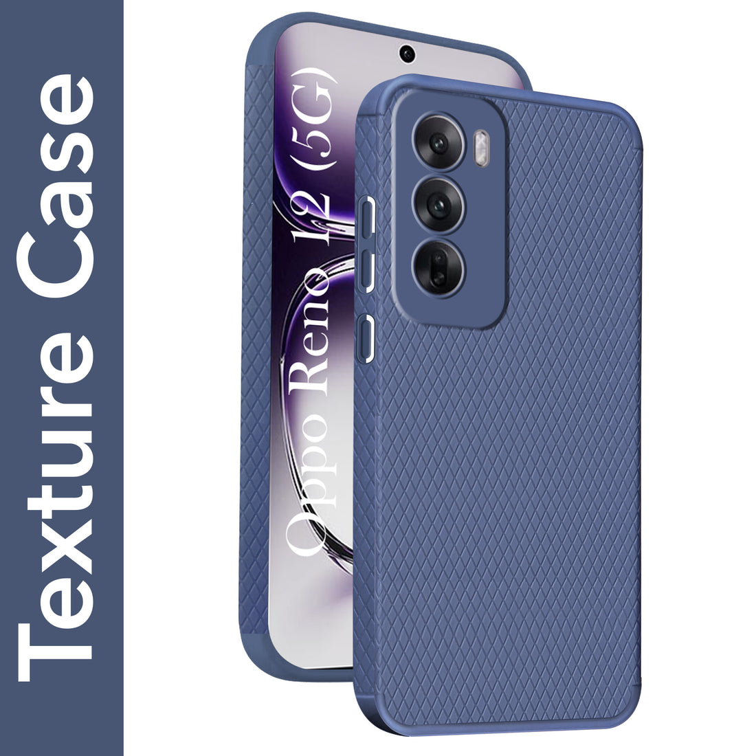 For Oppo Reno12 5G | Oppo Reno 12 5G Back Cover Case  (Liquid Silicone | Side Grip | Camera Protection)