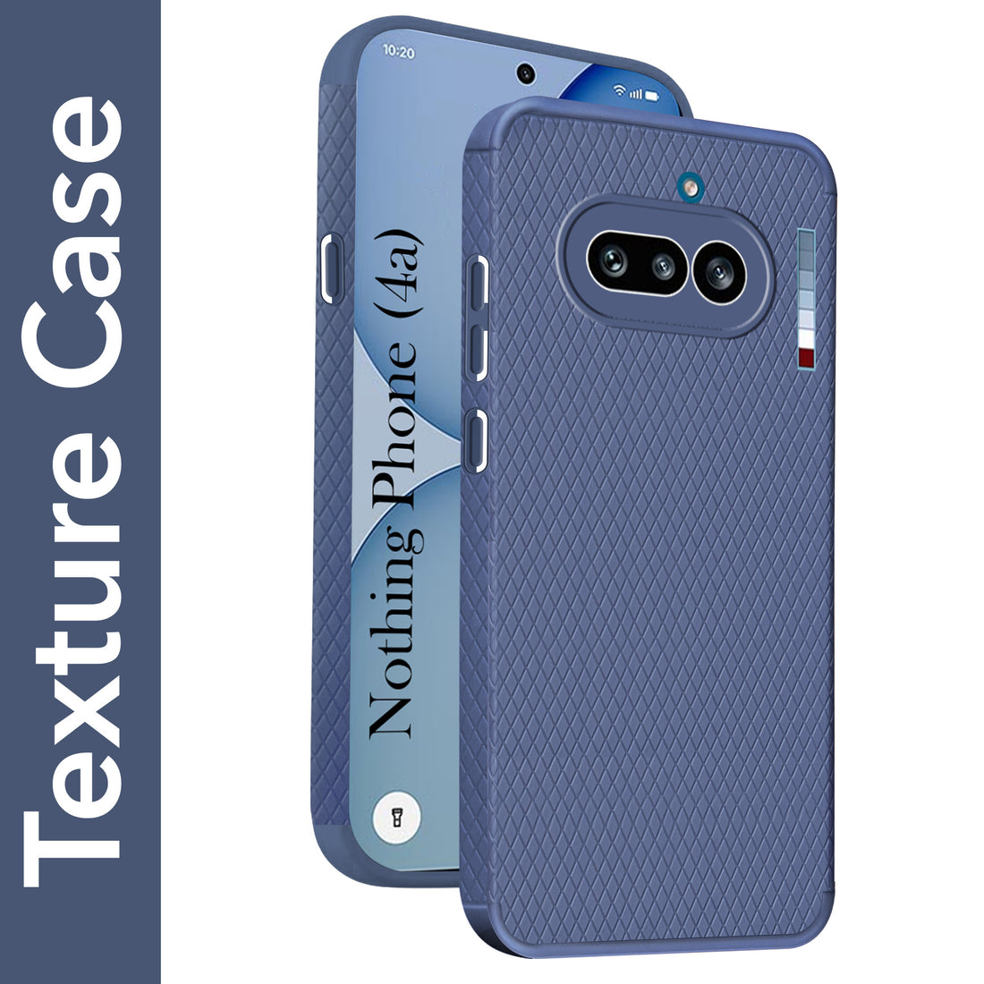 For Nothing Phone 4A 5G Back Cover Case Liquid Silicone (Camera Protection | Side Grip Texture | Soft and Flexible)