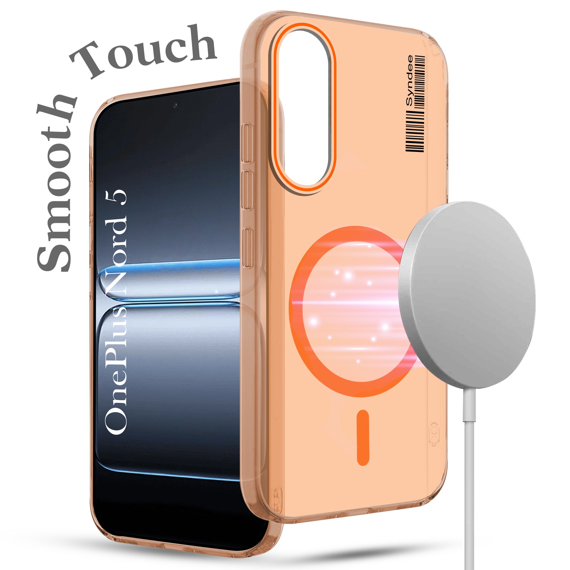For Oneplus Nord 5 Back Cover Case (Soft Touch | Camera Bump Protection | MagSafe Compatible | Matte Finish)