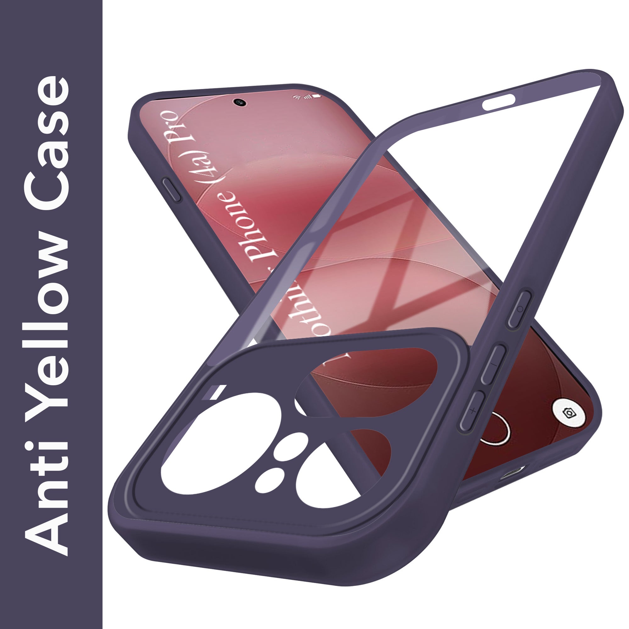 For Nothing Phone 4A Pro 5G Back Cover Case Ultra-Hybrid (Lifetime Anti Yellow | Anti Scratch | Crystal Clear Shockproof)