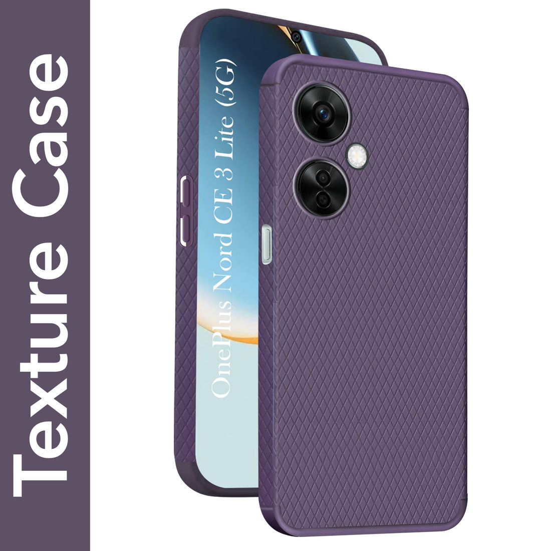 For OnePlus Nord CE 3 Lite Back Cover Case (Liquid Silicone | Side Grip | Camera Protection)