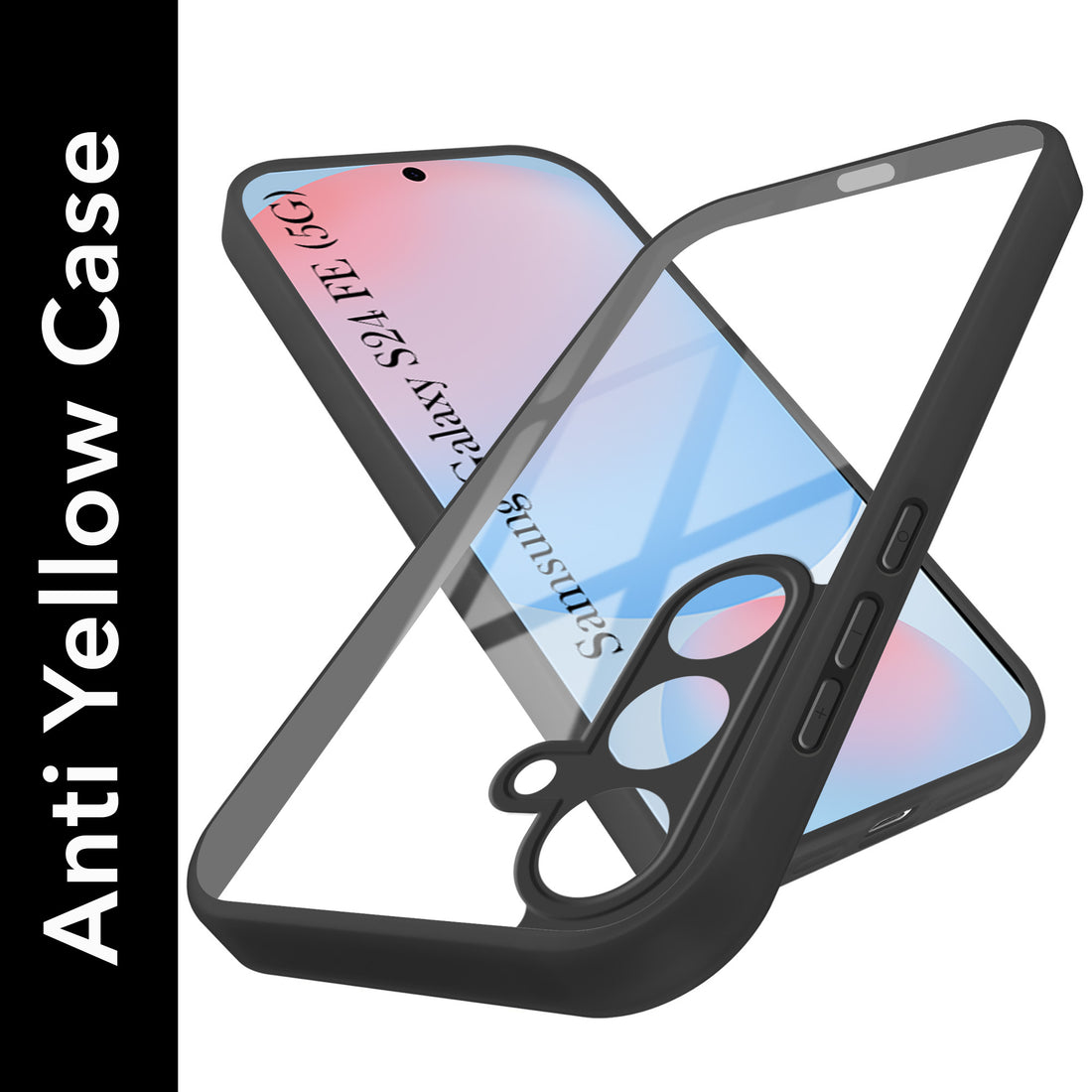 For Samsung Galaxy S24 FE Ultra-Hybrid Back Cover Case (Lifetime Anti Yellow | Anti Scratch | Crystal Clear Shockproof)