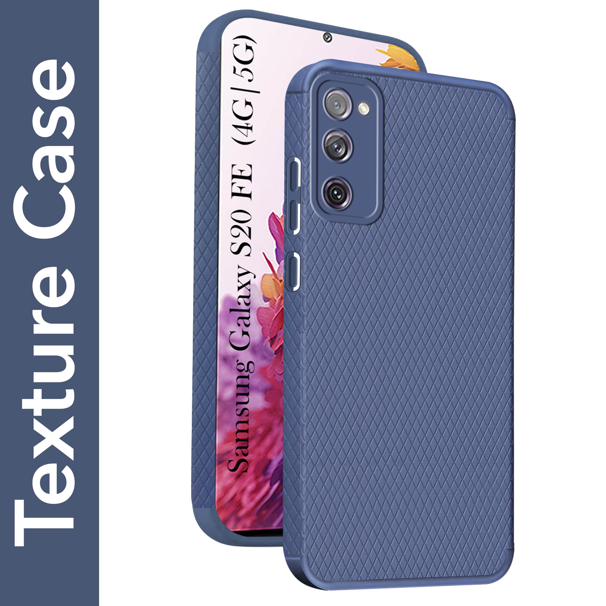 For Samsung Galaxy S20 FE 4G | S20 FE 5G Back Cover Case (Liquid Silicone | Side Grip | Camera Protection)