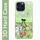 For Apple iPhone 15 Pro Max Back Cover Case (3D Cute Cartoons | Hard Back Side Soft | Matte Premium Finish | HD Printing)
