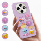 For Oppo F31 Pro Back Cover Case (3D Cute Cartoons | Hard Back Side Soft | Matte Premium Finish | HD Printing)