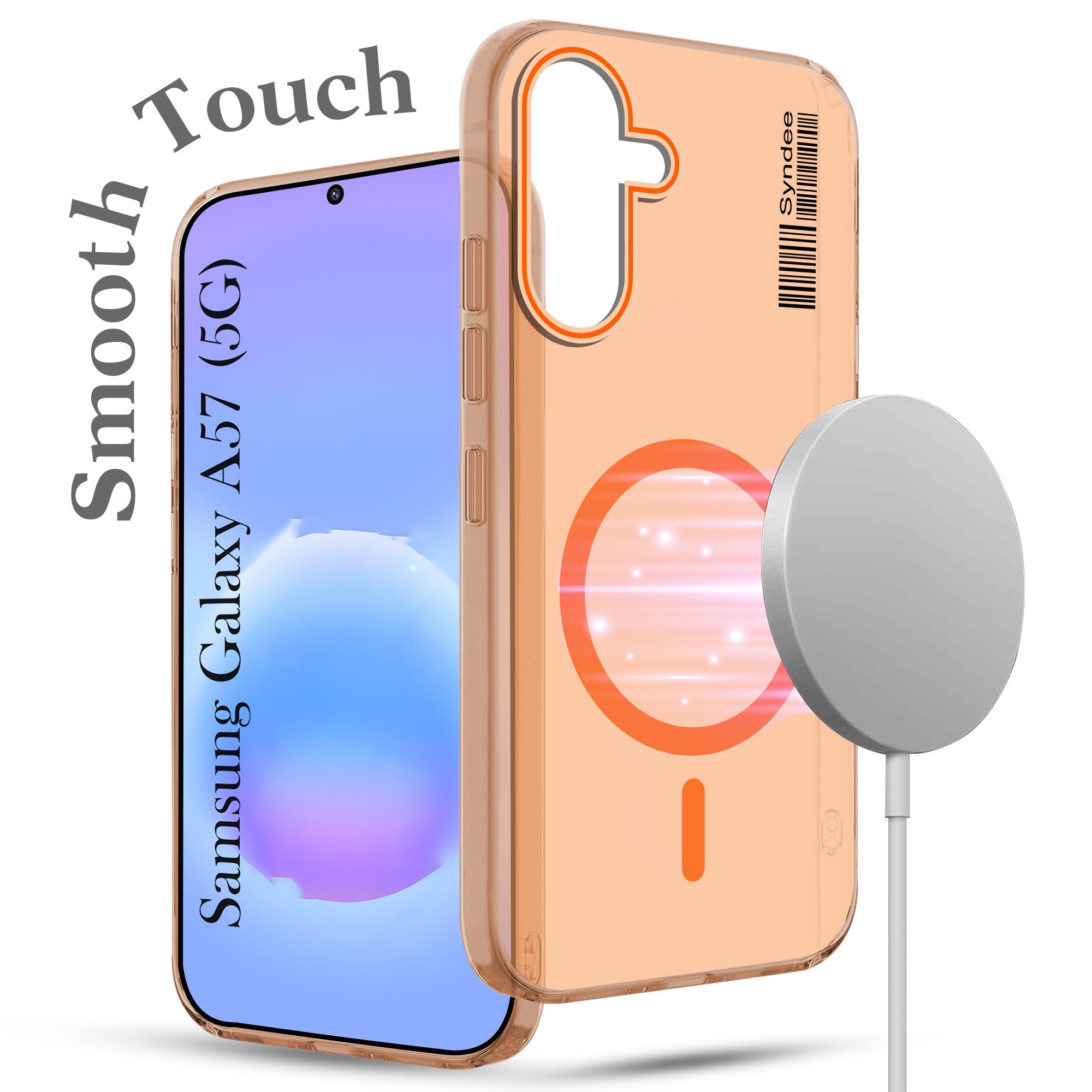 For Samsung Galaxy A57 5G Back Cover Case (Soft Touch | Camera Bump Protection | MagSafe Compatible | Matte Finish)