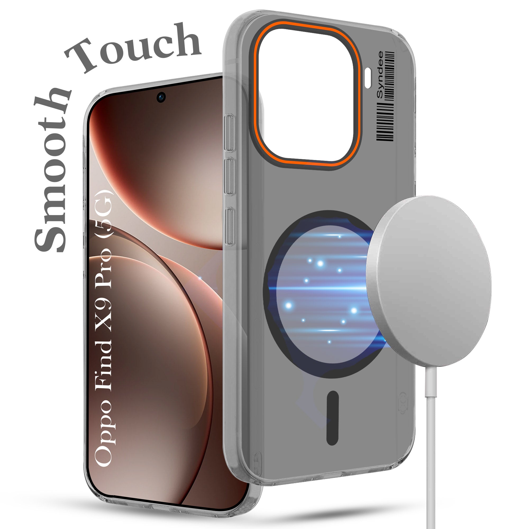 For Oppo Find X9 Pro Back Cover Case (Soft Touch | Camera Bump Protection | MagSafe Compatible | Matte Finish)
