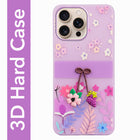 For iPhone 16 Pro Max Back Cover Case (3D Cute Cartoons | Hard Back Side Soft | Matte Premium Finish | HD Printing)