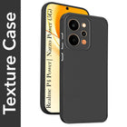 For Realme P4 Power 5G | Realme Narzo Power Back Cover Case Liquid Silicone (Camera Protection | Side Grip Texture | Soft and Flexible)