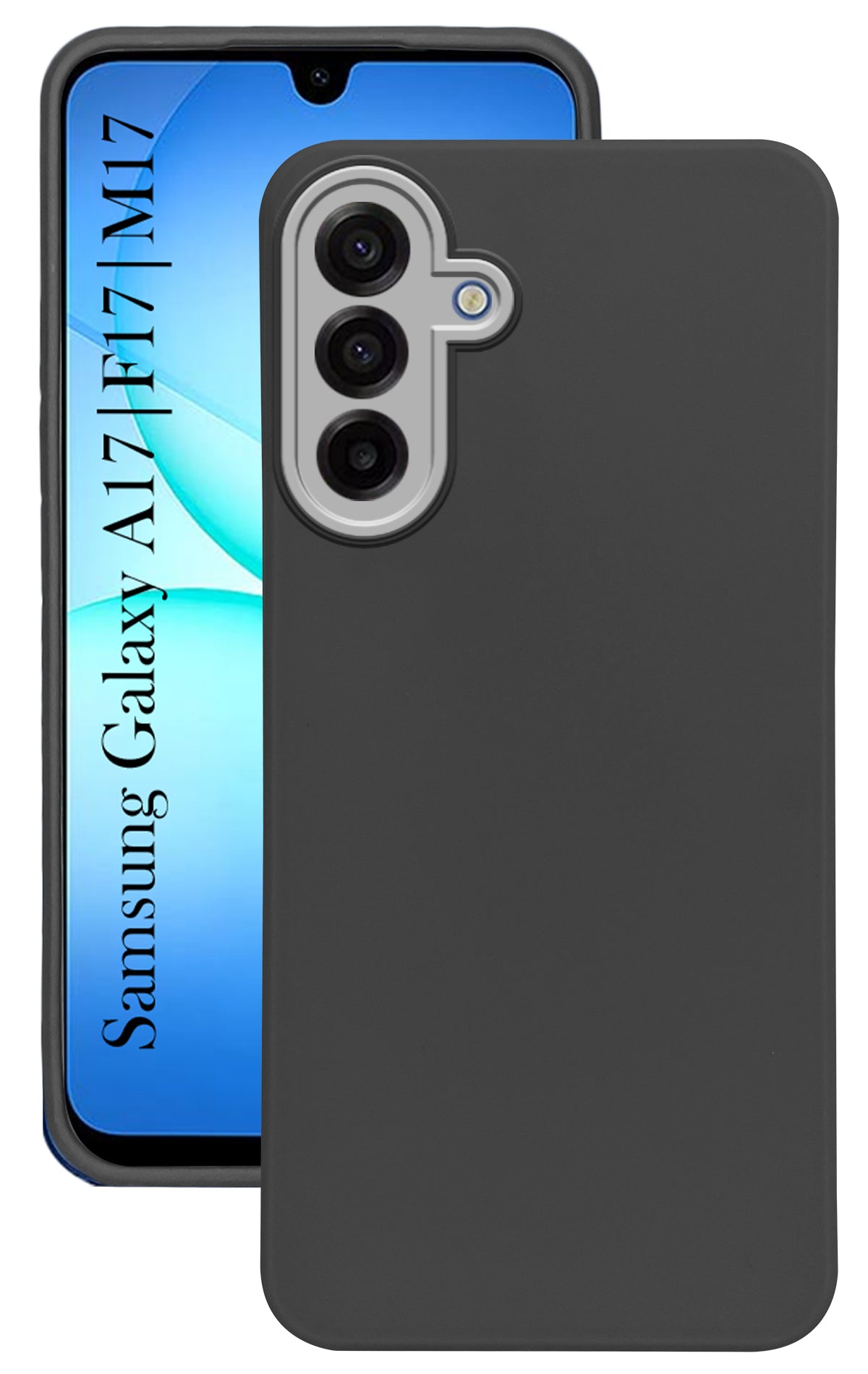 For Samsung Galaxy A17 5G | Samsung Galaxy F17 | Samsung Galaxy M17 Back Cover Case ( Dual Color Matte Finish | Full Camera Protection | Sleek and Professional)