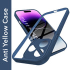 For Apple iPhone 14 Pro Back Cover Case Ultra-Hybrid (Lifetime Anti Yellow | Anti Scratch | Crystal Clear Shockproof)