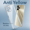 For Realme 9i 5G Back Cover Case Lifetime Anti-Yellow Clear (Sleek Hard Crystal | Shockproof and Camera Protection)