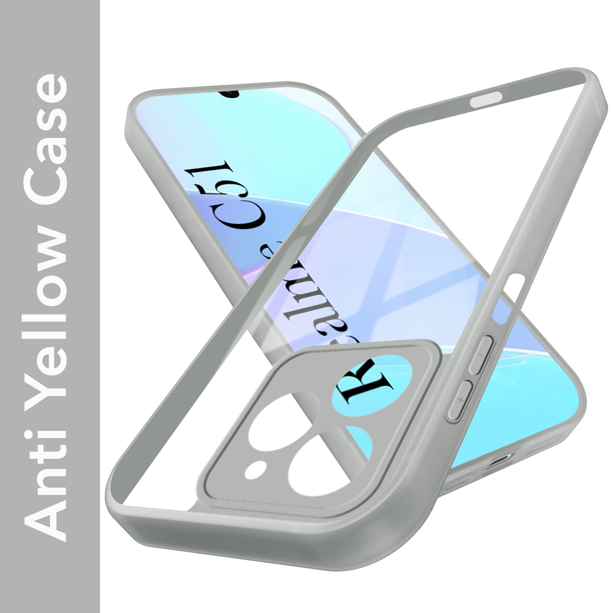 For Realme C51 Back Cover Case Ultra-Hybrid (Lifetime Anti Yellow | Anti Scratch | Crystal Clear Shockproof)