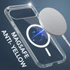 For Google Pixel 10 Pro Back Cover Case Lifetime Anti-Yellow MagSafe Compatible Clear (Sleek Hard Crystal | Shockproof and Camera Protection)
