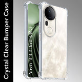 For Vivo T4 Ultra Shockproof Crystal-Clear Back Cover (Drop & Camera Protection | Hard Polycarbonate)