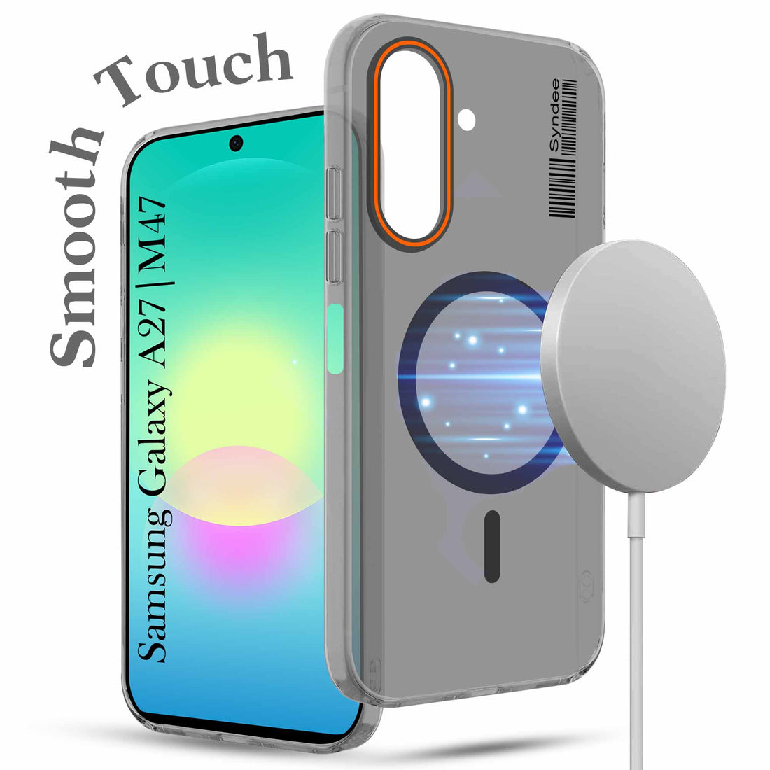 For Samsung Galaxy A27 5G | Samsung M47 5G Back Cover Case (Soft Touch | Camera Bump Protection | MagSafe Compatible | Matte Finish)