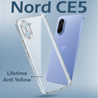 For Oneplus Nord CE 5 Back Cover Case Lifetime Anti-Yellow Clear  (Sleek Hard Crystal | Shockproof and Camera Protection
