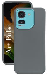 For Ai+ Pulse Back Cover Case ( Dual Color Matte Finish | Full Camera Protection | Sleek and Professional)