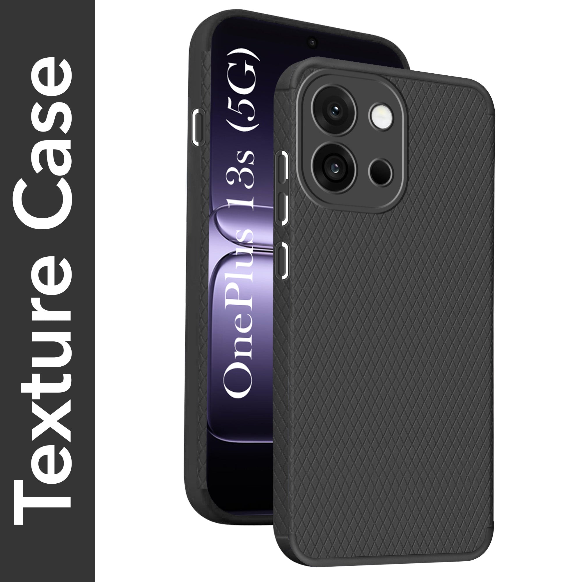 For OnePlus 13S Back Cover Case (Liquid Silicone | Side Grip | Camera Protection)