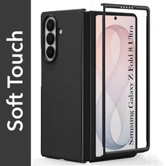 For Samsung Galaxy Z Fold 8 Ultra Premium Cover Case (Soft Leater Touch | Interior Protective Cloth | Slim 360* Protection)
