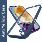 For Samsung Galaxy M15 5G Back Cover Case Ultra-Hybrid  (Lifetime Anti Yellow | Anti Scratch | Crystal Clear Shockproof)
