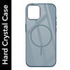 For Apple iPhone 12 Pro Max Back Cover Case Lifetime Anti-Yellow MagSafe Compatible Clear (Sleek Hard Crystal | Shockproof and Camera Protection)