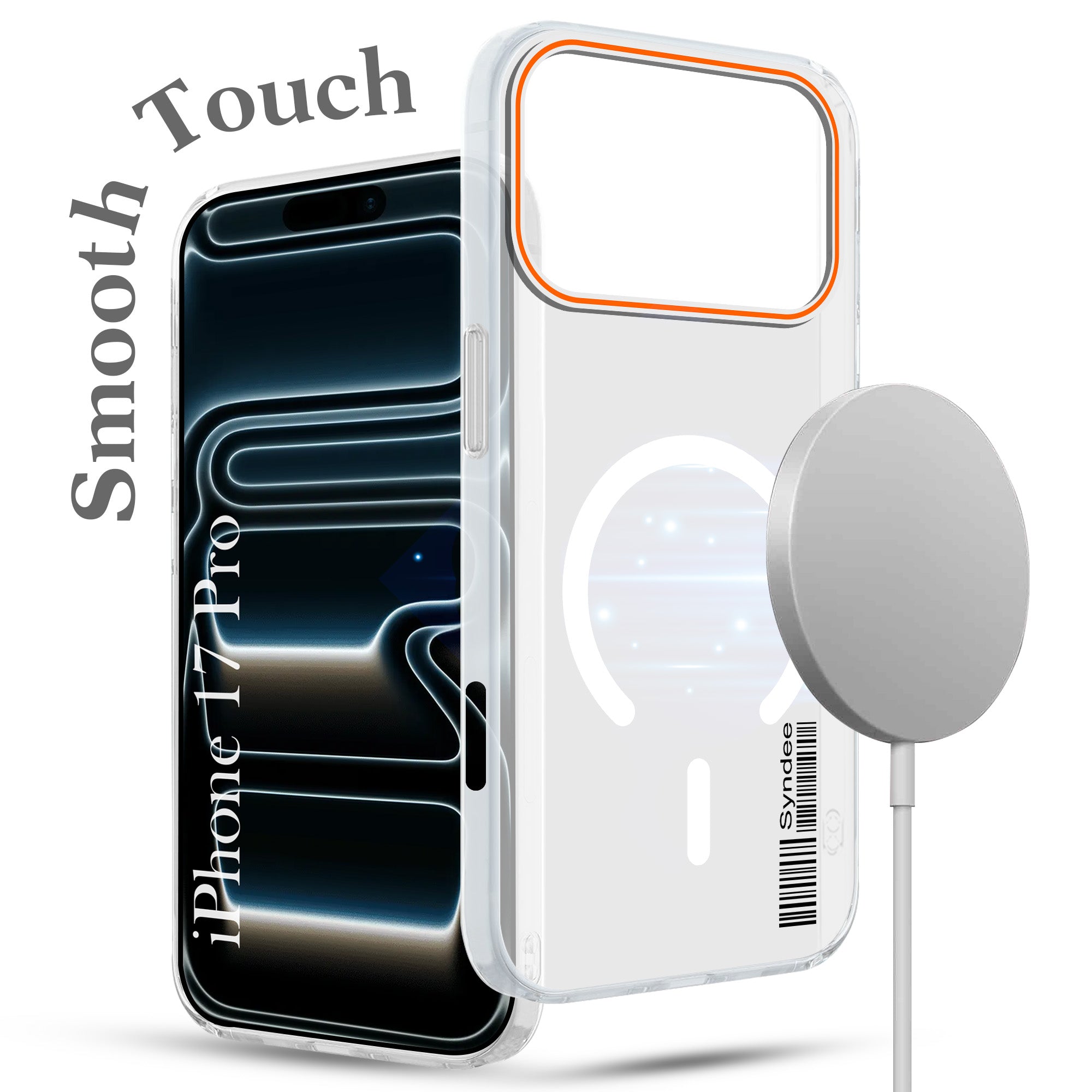 For Apple iPhone 17 Pro Back Cover Case (Soft Touch | Camera Bump Protection | MagSafe Compatible | Matte Finish)