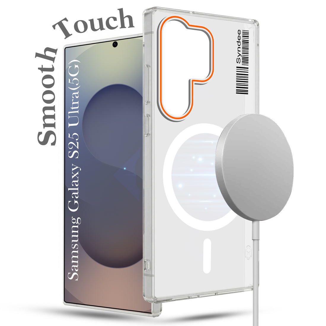 For Samsung Galaxy S25 Ultra Back Cover Case (Soft Touch | Camera Bump Protection | MagSafe Compatible | Matte Finish)
