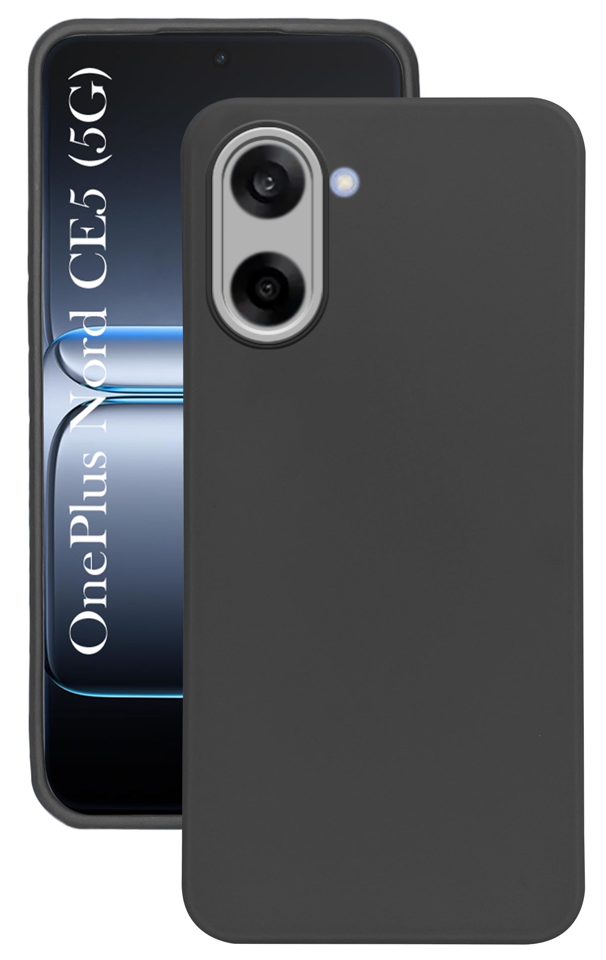 For Oneplus Nord CE 5 Back Cover Case  ( Dual Color Matte Finish | Full Camera Protection | Sleek and Professional)