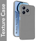 For Realme Narzo N63 Back Cover Case (Liquid Silicone | Side Grip | Camera Protection)