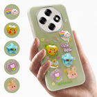 For Oppo F31 Pro Back Cover Case (3D Cute Cartoons | Hard Back Side Soft | Matte Premium Finish | HD Printing)