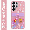For Samsung Galaxy S25 Ultra Back Cover Case (3D Cute Cartoons | Hard Back Side Soft | Matte Premium Finish | HD Printing)