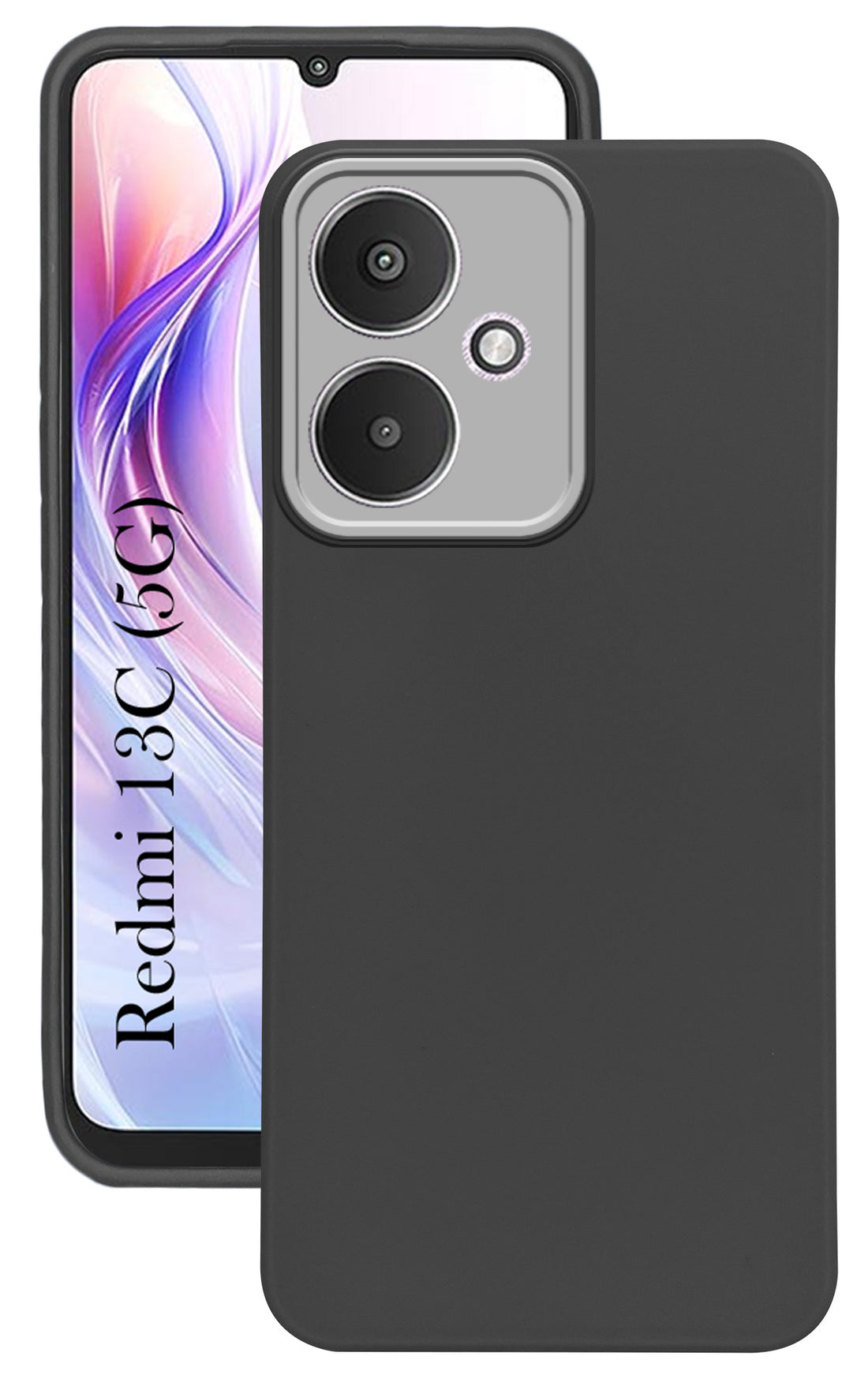 For Redmi 13C 5G Back Cover Case (Dual Color Matte Finish | Full Camera Protection | Sleek and Professional)