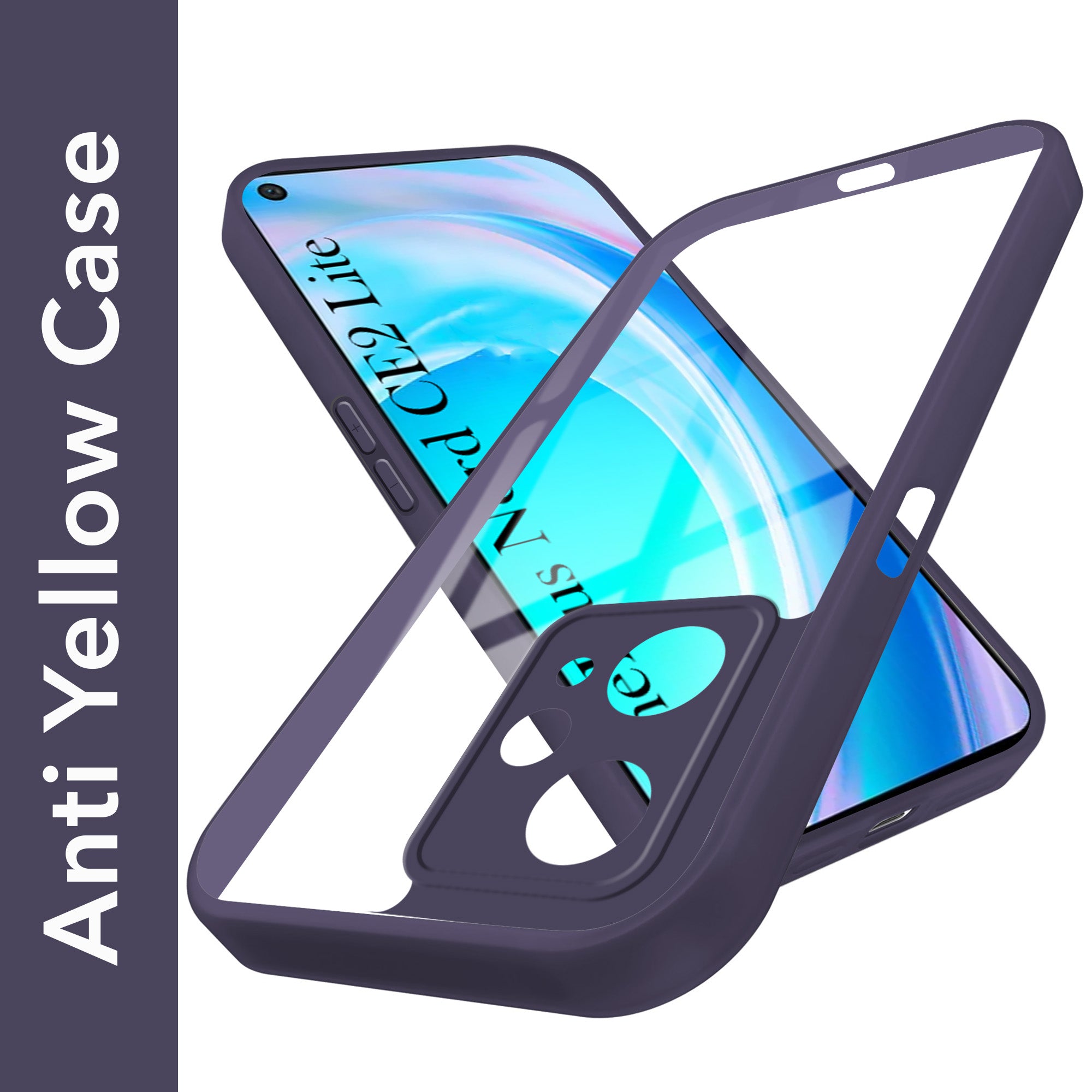 For OnePlus Nord CE 2 Lite 5G Back Cover Case Ultra-Hybrid(Lifetime Anti Yellow | Anti Scratch | Crystal Clear Shockproof)