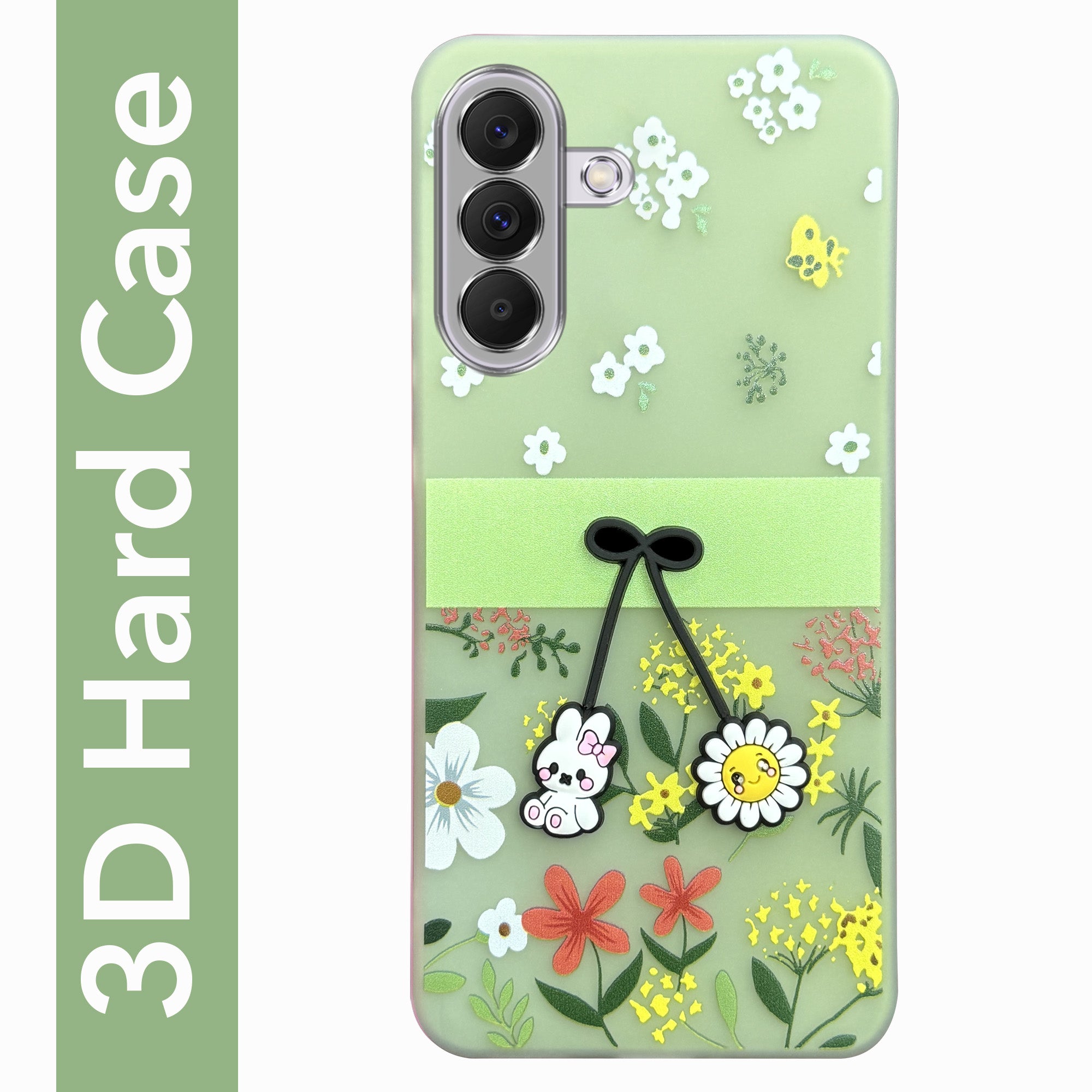 For Samsung Galaxy A57 5GBack Cover Case (3D Cute Cartoons | Hard Back Side Soft | Matte Premium Finish | HD Printing)