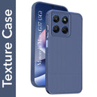 For Motorola Moto G37 Back Cover Case Liquid Silicone (Camera Protection | Side Grip Texture | Soft and Flexible)