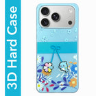 For Apple iPhone 17 Pro Back Cover Case (3D Cute Cartoons | Hard Back Side Soft | Matte Premium Finish | HD Printing)