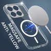 For Xiaomi 17 5G Back Cover Case Lifetime Anti-Yellow MagSafe Compatible Clear (Sleek Hard Crystal | Shockproof and Camera Protection)