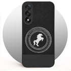 For Oneplus Nord 5 Back Cover Case PU Leather Finish (Professional Minimalist Texture | MagSafe Compatile | Camera Protection | Sleek Sober Formal)